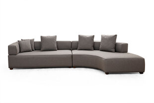 Kampinė sofa Gondol-1 (L3-CHL) - Grey цена и информация | Угловые диваны | kaup24.ee