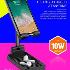 iKaku KSC-386 Qi 10W Black цена и информация | Зарядные устройства для телефонов | kaup24.ee