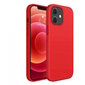 Riff Thin & Soft silicone case with soft fiber inside, Red цена и информация | Telefoni kaaned, ümbrised | kaup24.ee