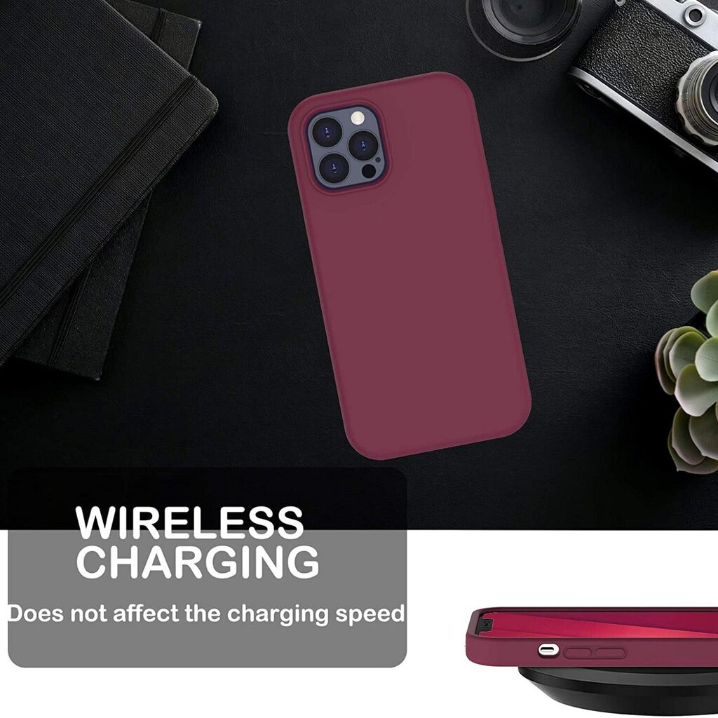 Riff Slim & Soft Silicone Soft Back Cover Case, Bordo hind ja info | Telefoni kaaned, ümbrised | kaup24.ee