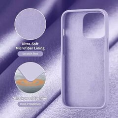 Riff Slim & Soft Silicone Soft Back Cover Case, Lavander hind ja info | Telefoni kaaned, ümbrised | kaup24.ee