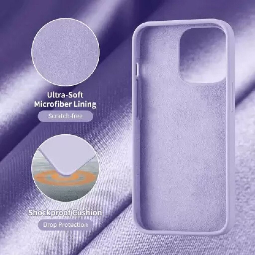 Riff Slim & Soft Silicone Soft Back Cover Case, Lavander цена и информация | Telefoni kaaned, ümbrised | kaup24.ee