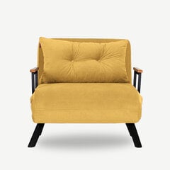 1 sėdynės sofa-lova Sando Single - Mustard цена и информация | Кресла в гостиную | kaup24.ee