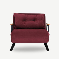 1 sėdynės sofa-lova Sando Single - Maroon цена и информация | Кресла в гостиную | kaup24.ee