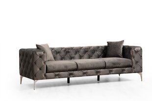 3 vietų sofa Como 3 Seater - Anthracite цена и информация | Диваны | kaup24.ee