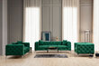 Kolmekohaline diivan Atelier Del Sofa Como, roheline hind ja info | Diivanid ja diivanvoodid | kaup24.ee