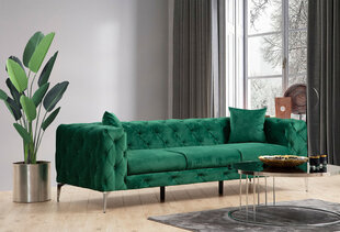 3 vietų sofa Como - Green цена и информация | Диваны | kaup24.ee