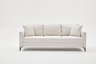 3 vietų sofa Berlin - Cream, Black цена и информация | Диваны | kaup24.ee