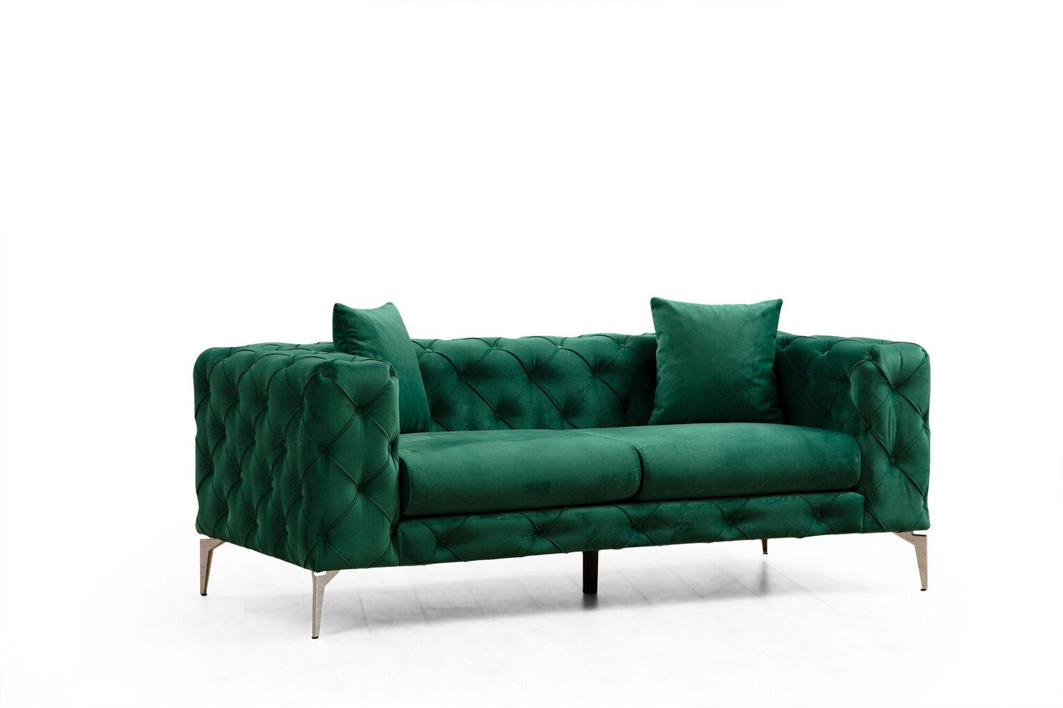 Kahekohaline diivan Atelier Del Sofa Como, roheline hind ja info | Diivanid ja diivanvoodid | kaup24.ee