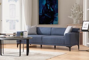 3 vietų sofa Petra 3 - Blue цена и информация | Диваны | kaup24.ee