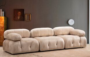 3 vietų sofa Bubble 3 Seater ( L1-O1-1R) - Velvet цена и информация | Диваны | kaup24.ee