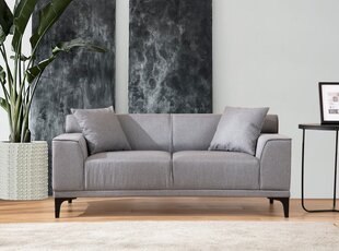2 vietų sofa Petra 2 - Light Grey цена и информация | Диваны | kaup24.ee
