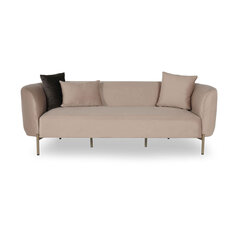 3 vietų sofa Macaroon - Cream цена и информация | Диваны | kaup24.ee