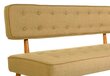 Kahekohaline diivan Atelier Del Sofa Westwood Loveseat, pruun hind ja info | Diivanid ja diivanvoodid | kaup24.ee