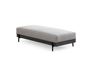 Pouffe Eti Black Pouffe - Grey цена и информация | Кресла-мешки и пуфы | kaup24.ee