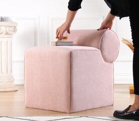 Pouffe Linburg Puf - Pink цена и информация | Кресла-мешки и пуфы | kaup24.ee