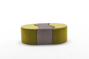 Pouffe Alya Puf - Green, Mink цена и информация | Кресла-мешки и пуфы | kaup24.ee