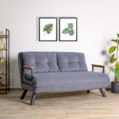 2 vietų sofa-lova Sando 2-Seater - Grey цена и информация | Диваны | kaup24.ee