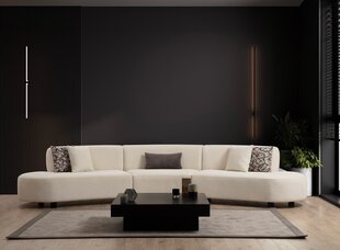 Kampinė sofa Pars Cream (L1 + 01 + 1R) - Corner цена и информация | Угловые диваны | kaup24.ee