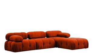 Kampinė sofa Bubble Corner ( L1-O1-1R -Puf) - Tile Red цена и информация | Угловые диваны | kaup24.ee
