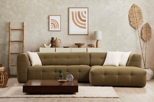 Kampinė sofa Cady 3 Seater Right - Khaki цена и информация | Угловые диваны | kaup24.ee