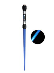Складной световой меч, синий, звук, длинной 83 см цена и информация | Игрушки для мальчиков | kaup24.ee