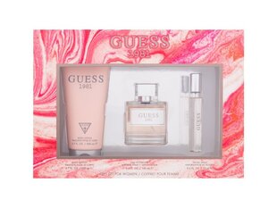 Komplekt Guess Guess 1981 naistele: tualettvesi EDT, 100 ml + tualettvesi EDT, 15 ml + kehapiim, 200 ml hind ja info | Naiste parfüümid | kaup24.ee