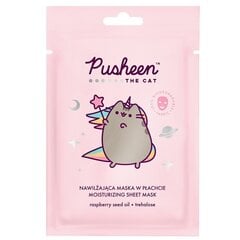 Маска для лица Pusheen Moisturizing Sheet Mask, 17 г цена и информация | Маски для лица, патчи для глаз | kaup24.ee