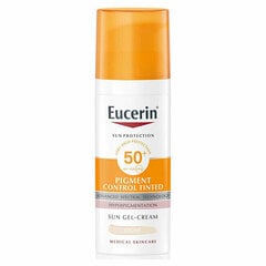 Защитный крем для лица от солнца Eucerin SPF50+, 50 мл цена и информация | Кремы от загара | kaup24.ee