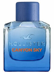 Туалетная вода Hollister Canyon Sky EDT для мужчин, 100 мл цена и информация | Мужские духи | kaup24.ee