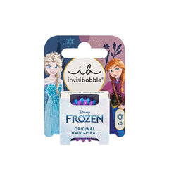 Juuksekummid Invisibobble Kids Disney Frozen, 3 tk. hind ja info | Juuste aksessuaarid | kaup24.ee