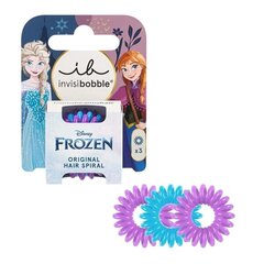 Juuksekummid Invisibobble Kids Disney Frozen, 3 tk. hind ja info | Juuste aksessuaarid | kaup24.ee