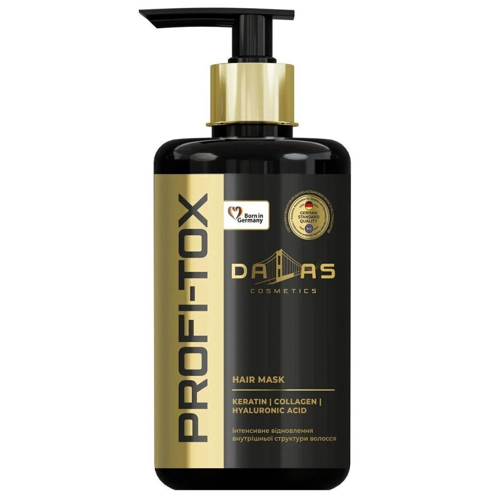 Juuksemask Dalas Cosmetics Profi-Tox, 900 ml цена и информация | Maskid, õlid, seerumid | kaup24.ee