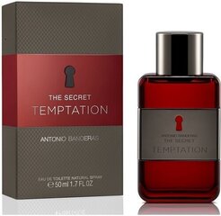 Tualettvesi Antonio Banderas Seduction Doses The Secret Temptation EDT meestele, 30 ml hind ja info | Meeste parfüümid | kaup24.ee