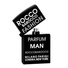 Туалетная вода Roccobarocco Fashion Man EDT для мужчин, 75 мл цена и информация | Мужские духи | kaup24.ee