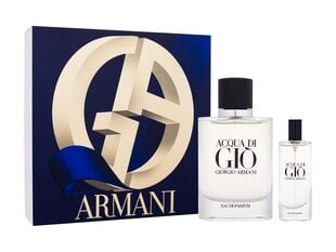 Набор Giorgio Armani для мужчин: туалетная вода 125 мл + парфюмированная вода EDP 15 мл цена и информация | Мужские духи | kaup24.ee