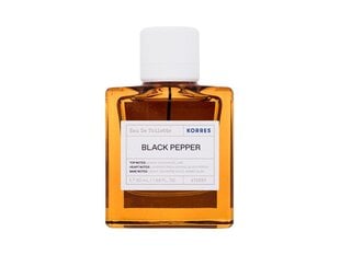 Туалетная вода Korres Black Pepper EDT для женщин, 50 мл цена и информация | Женские духи | kaup24.ee