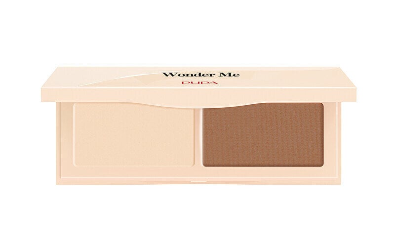 Näo kontuurimise palett Pupa Wonder Me Natural Sculpt, 02 Medium Dark Skin, 8 g цена и информация | Päikesepuudrid, põsepunad | kaup24.ee