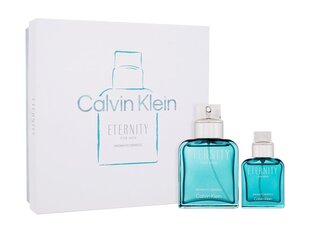 Набор Calvin Klein Eternity для мужчин: парфюмированная вода EDP, 100 мл + парфюмированная вода EDP, 30 мл цена и информация | Мужские духи | kaup24.ee