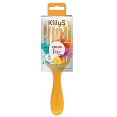 Щетка для волос Killys Color Love Mango цена и информация | Расчески, щетки для волос, ножницы | kaup24.ee