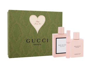 Komplekt Gucci Bloom naistele: parfüümvesi EDP, 100 ml + parfüümvesi EDP, 10 ml + kehapiim, 100 ml hind ja info | Naiste parfüümid | kaup24.ee