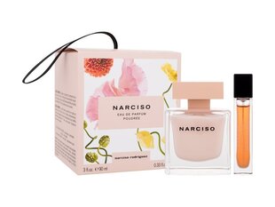 Набор Narciso Rodriguez Ladies Poudre для женщин: парфюмированная вода EDP, 90 мл + спрей, 10 мл цена и информация | Женские духи | kaup24.ee
