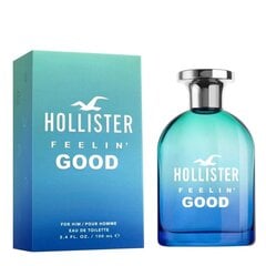 Туалетная вода Hollister Feelin' Good EDT для мужчин, 100 мл цена и информация | Женские духи | kaup24.ee