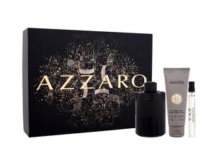 Набор Azzaro для мужчин: парфюмерная вода EDP 100мл + шампунь/гель для душа 75 мл + парфюмерная вода EDP 10 мл. цена и информация | Мужские духи | kaup24.ee