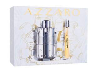 Набор Azzaro Wanted для мужчин: парфюмированная вода EDP, 100 мл + парфюмированная вода EDP, 10 мл цена и информация | Мужские духи | kaup24.ee