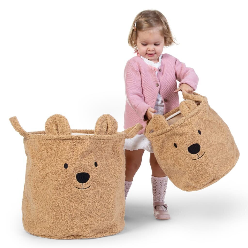 Mänguasjakott Teddy, 30x30x30cm hind ja info | Hoiukastid ja -korvid | kaup24.ee