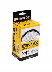 Труба велосипедная внутренняя 24x1.75/2.125 AV 48 ONYX box цена и информация | Покрышки, шины для велосипеда | kaup24.ee
