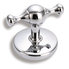 Вешалка с двумя крючками NOV I 6156.0 (310010) цена и информация | Аксессуары для ванной комнаты | kaup24.ee