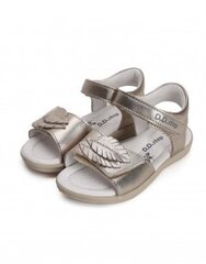 Nahast sandaalid tüdrukutele D.D.Step, beež hind ja info | Laste sandaalid | kaup24.ee