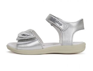 Кожаные  сандалии для девочек D.D.STEP .
G072-41830L.
Silver. цена и информация | Детские сандали | kaup24.ee